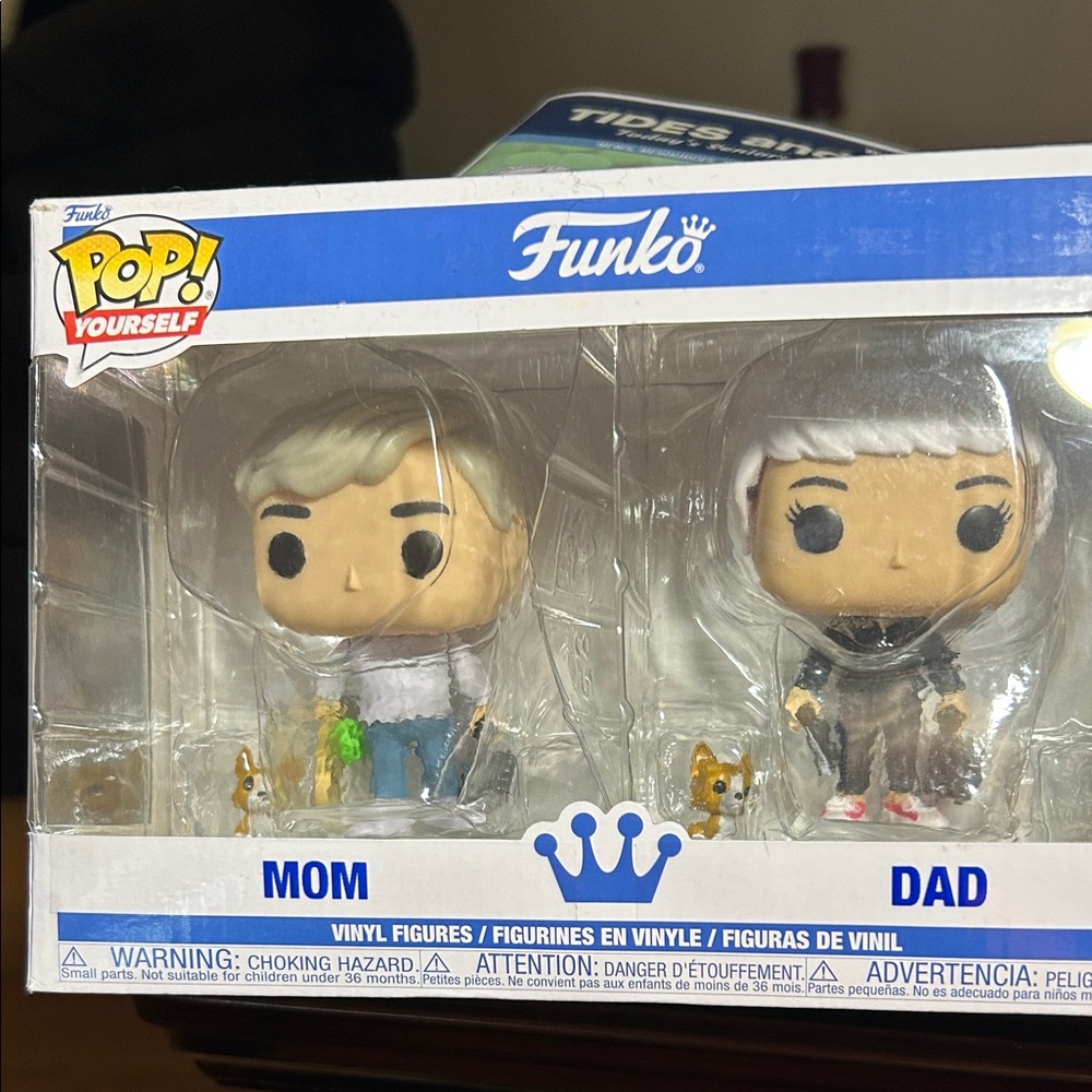 Funko Pop Yourself Mom and Dad Collectible Set - Picture 1 of 1